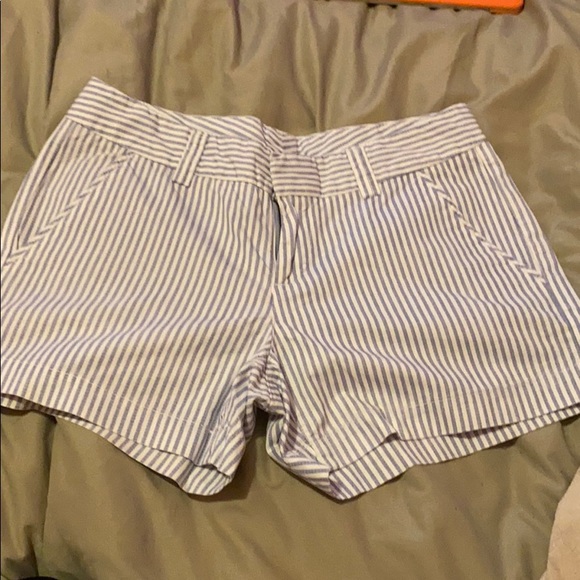 Stripped cotton shorts - Picture 1 of 1